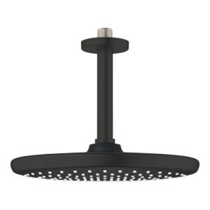 طاسه دش ٢٥ سم سقف دائريه كامله فانتوم بلاك مط جروهي