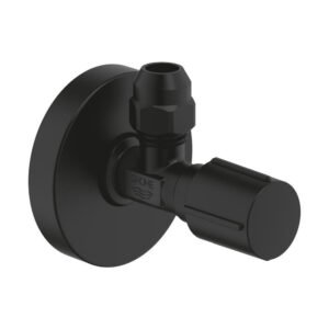 محبس زاوية 1/2*3/8 فانتوم بلاك مط  جروهي